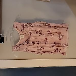 Sleeveless summer top